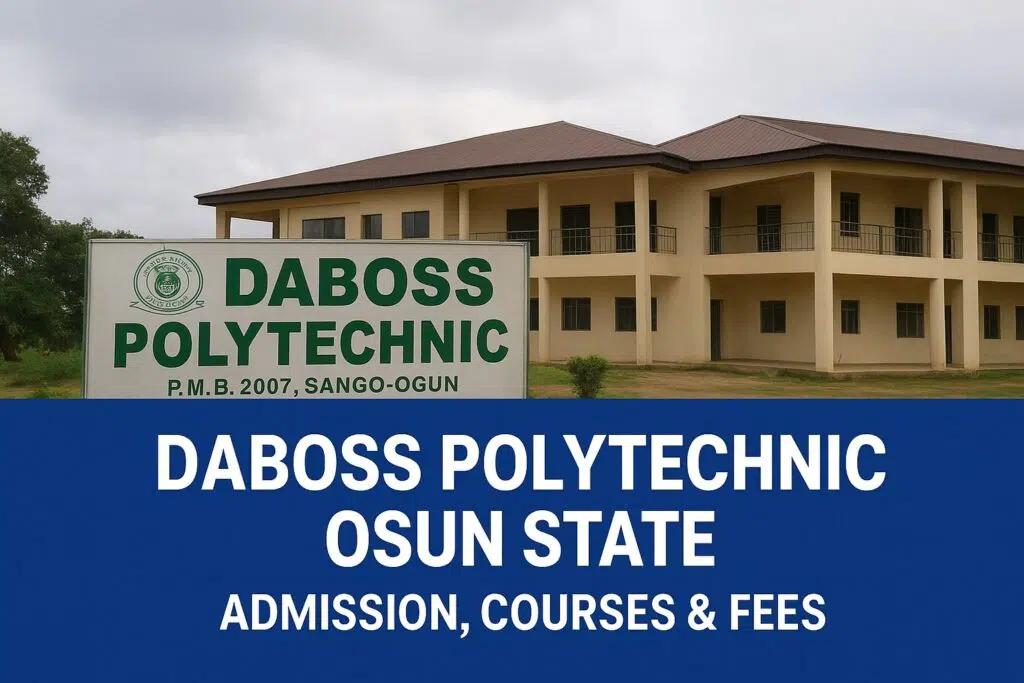 Daboss Polytechnic Osun State Courses, Admission, School Fees and Student Life
