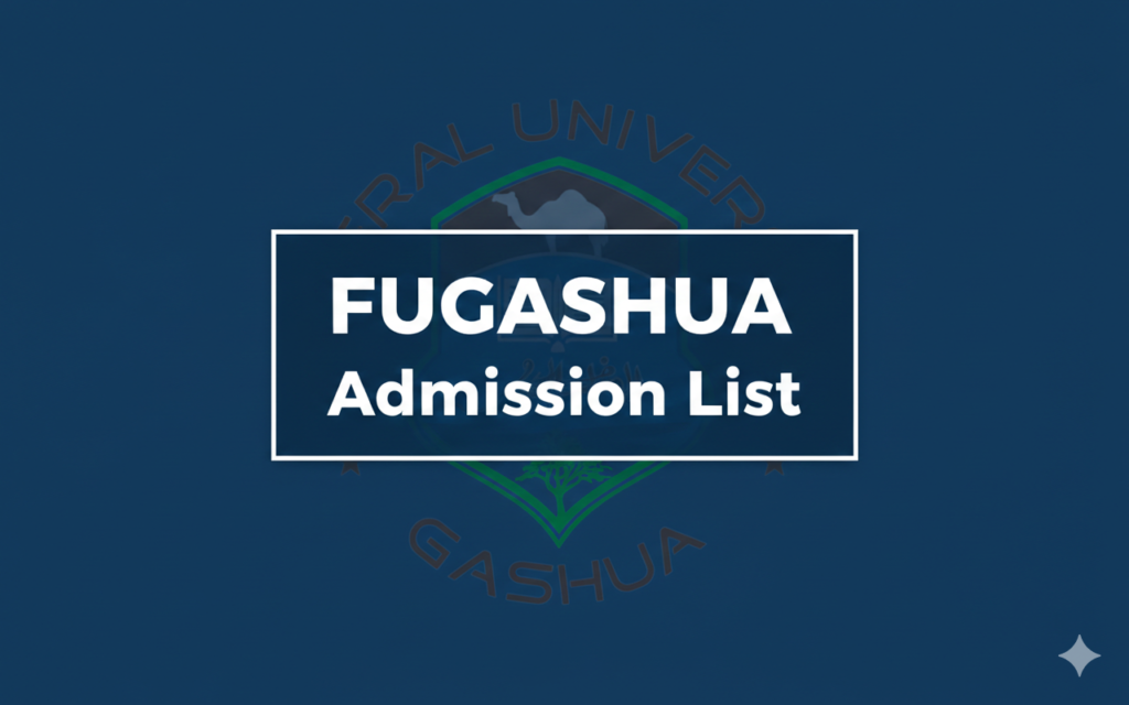 FUGASHUA Admission List