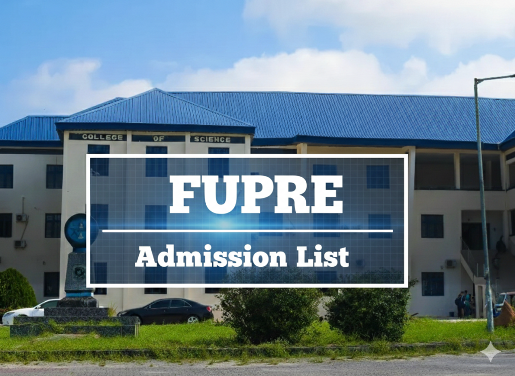 FUPRE Admission List