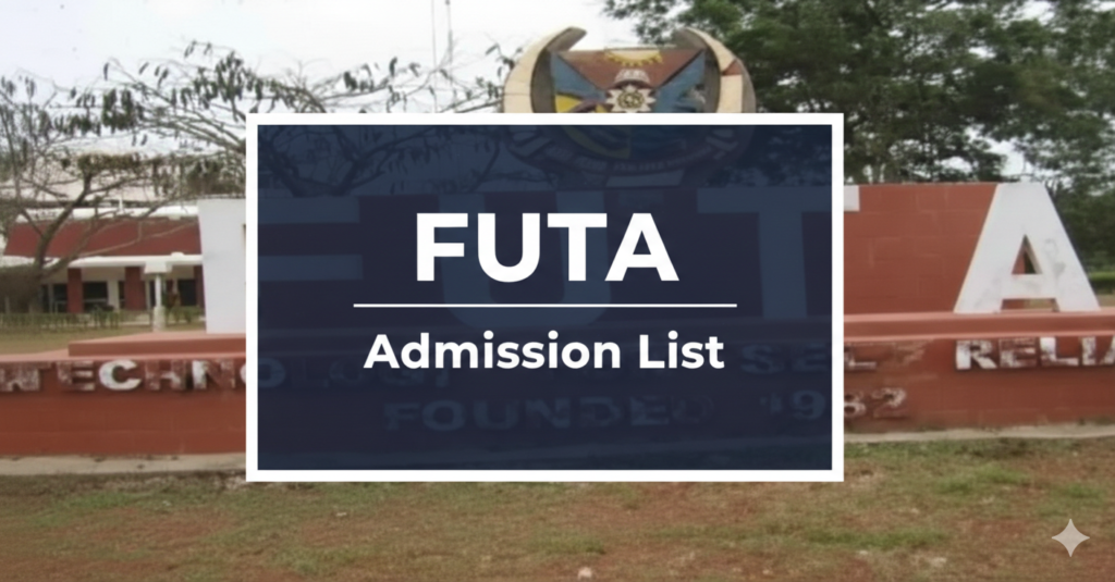 FUTA Admission List