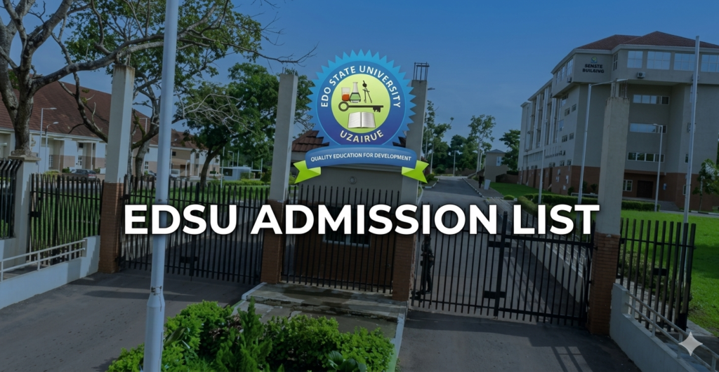 EDSU ADMISSION LIST