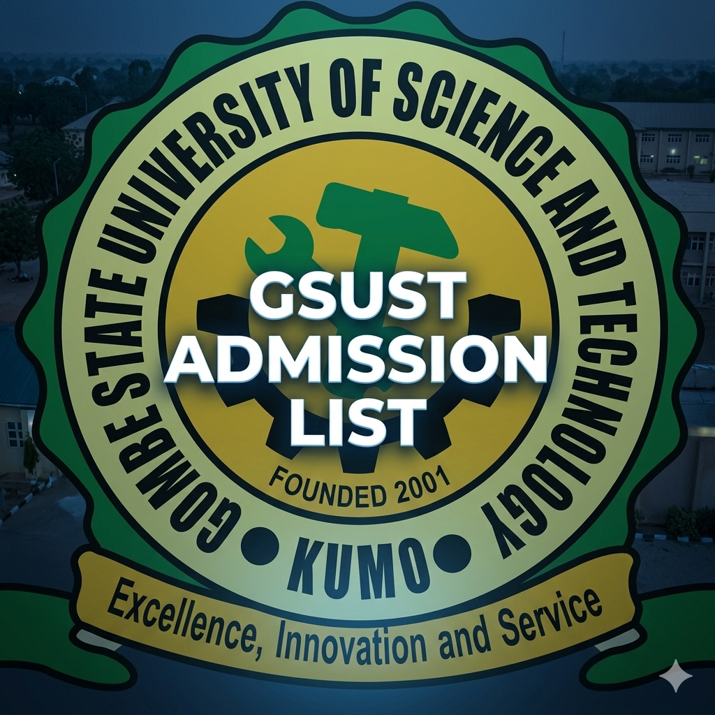 GSUST ADMISSION LIST
