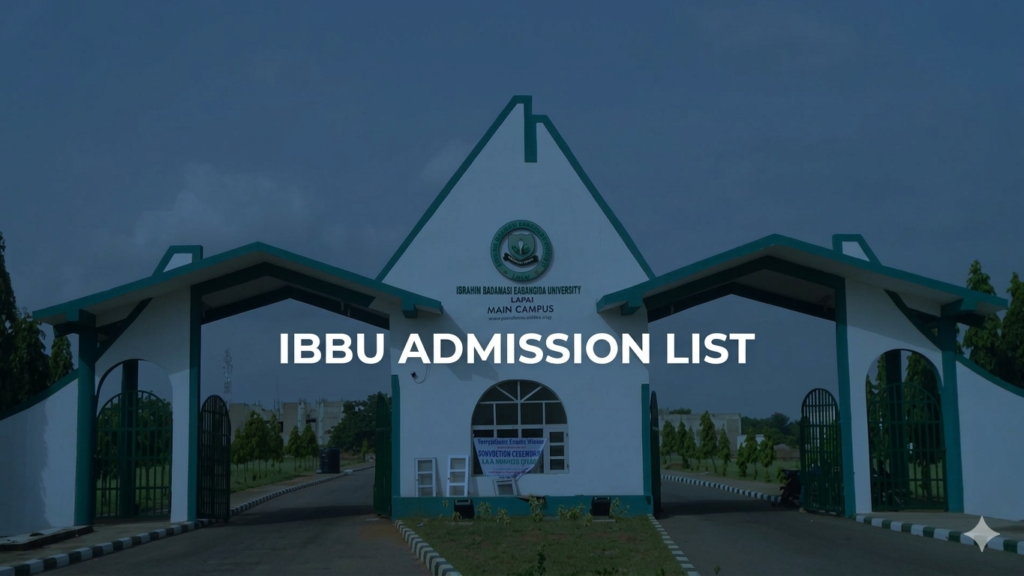 IBBU ADMISSION LIST