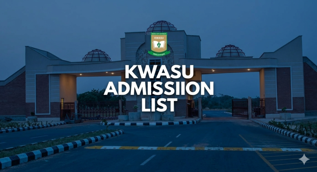 KWASU Admission List