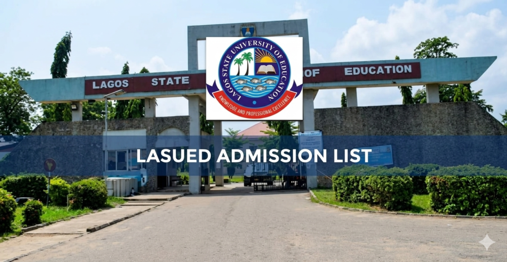 LASUED Admission List