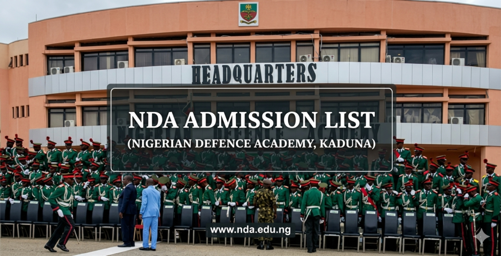 NDA Admission List