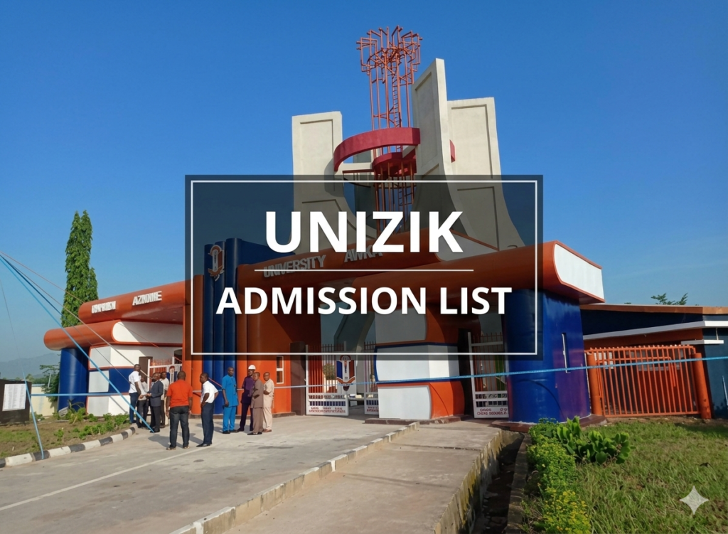 UNIZIK Admission List